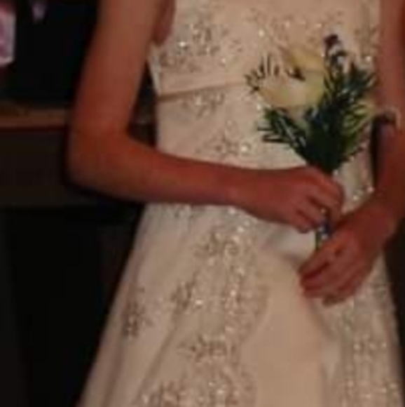 Confirmation or Jr  bridesmaid dress sz 10 - Picture 2 of 9